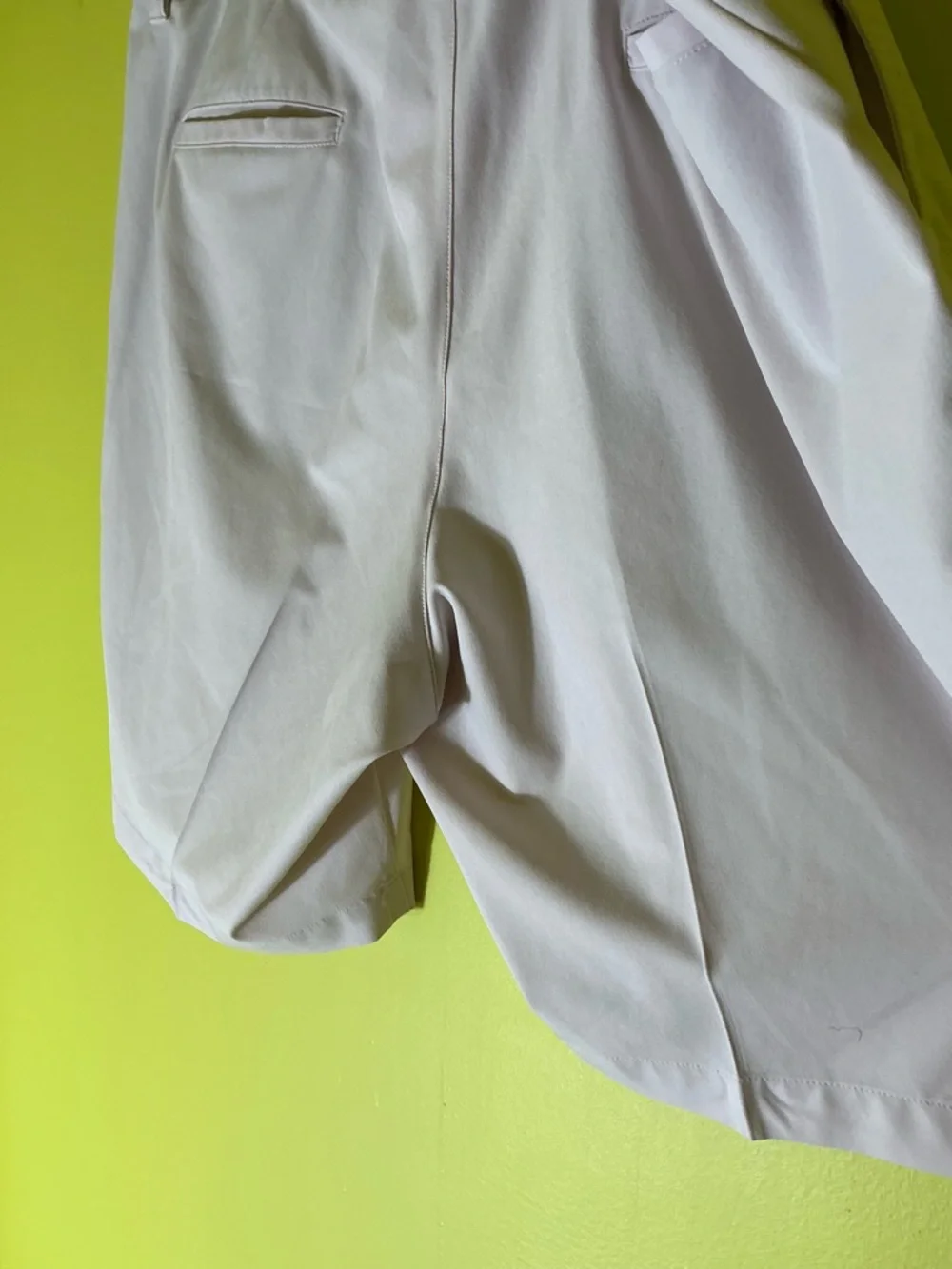 Adidas white golf shorts